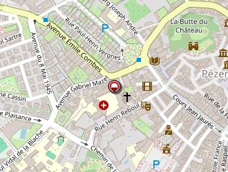 Carte de Terre De Chamotte à Pézenas