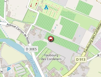 Carte de Aubert Julie à Pézenas