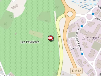 Carte de Aresquiers Plomberie à Frontignan