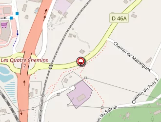 Carte de Incineris à Gardanne