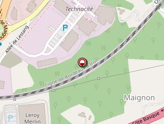 Carte de Leroy Merlin à Bayonne