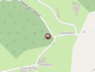 Carte de Dallemane Jean-rené à Bidache