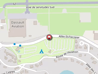 Carte de Château De Brindos à Anglet