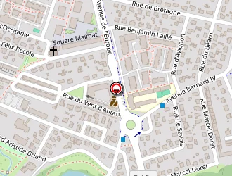 Carte de Foyer Les Cascades à Muret