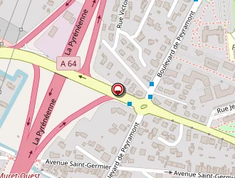 Carte de Barry Gisèle à Muret