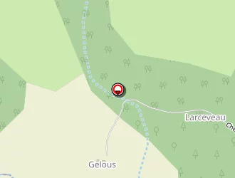 Carte de Chambre D'hôte Gelous à Bidache