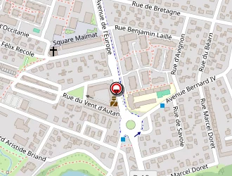 Carte de Randstad Vediorbis à Muret