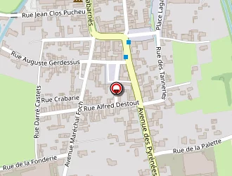 Carte de Gutmann David à Maubourguet