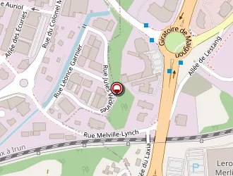 Carte de Capet Thermie à Anglet