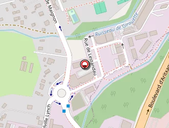 Carte de Locapharm à Anglet