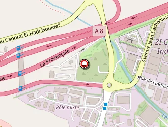 Carte de B.c.e à Fréjus