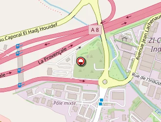 Carte de Var Technologies Services Distribution à Fréjus