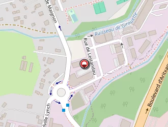 Carte de Labruquère à Bayonne