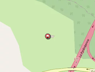 Carte de Del Barrio Paintball à Briscous