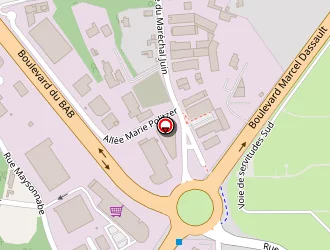 Carte de Trace Sports à Biarritz