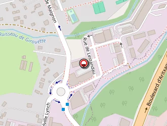 Carte de Alliance Santé à Anglet