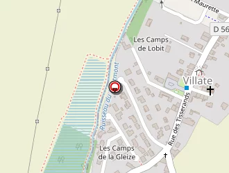 Carte de Tennis à Villate