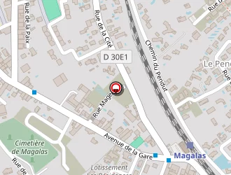 Carte de Diva Sud à Magalas