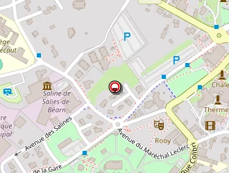 Carte de Labastie Pierre à Salies-de-béarn