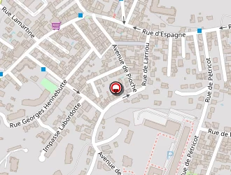 Carte de Pharmacie Des Hauts De Biarritz à Biarritz