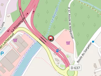 Carte de Alvidex à Fréjus