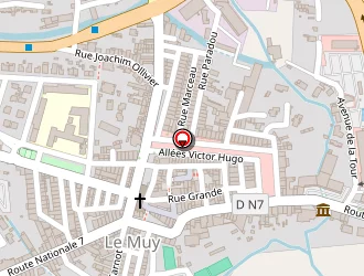 Carte de La Poste à Muy (le)