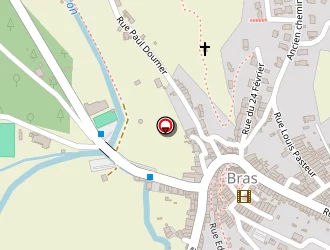 Carte de Mathieu Gaston à Bras