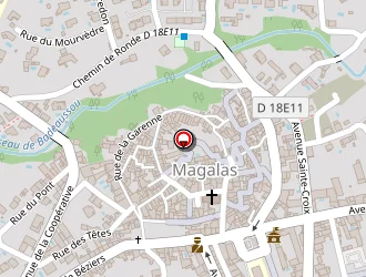 Carte de Escapa Patrick à Magalas