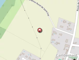 Carte de Boulodrome à Cambernard