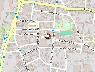 Carte de Njoya Sabiatou à Biarritz