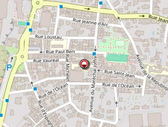 Carte de Brasserie Bibi à Biarritz