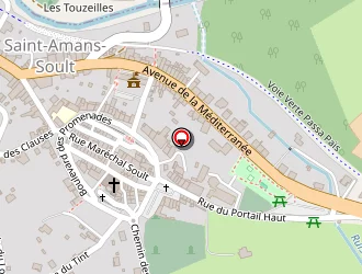 Carte de Lopez Immobilier à Saint-amans-soult