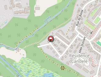 Carte de 2 D électricté à Saint-pierre-d'irube