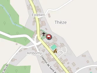 Carte de Larrieu (ets) à Thèze