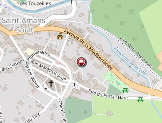 Carte de Serhy à Saint-amans-soult