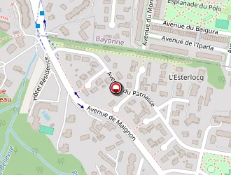 Carte de Bati-sam à Anglet