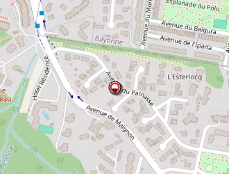 Carte de Institut Agua Moana Spa à Anglet