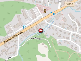 Carte de Ibis Budget Biarritz Anglet à Anglet