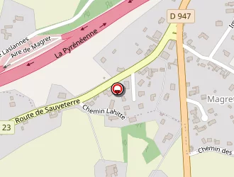 Carte de Laboudigue à Orthez