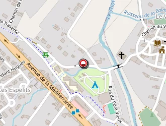 Carte de Salle De Judo à Saint-amans-soult