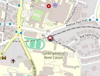 Carte de Ecole Privée Saint Léon à Bayonne