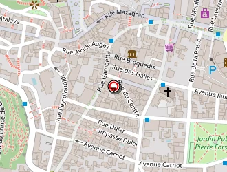 Carte de Onyx Restaurant à Biarritz