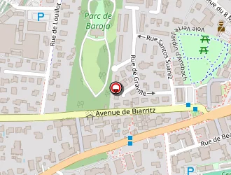 Carte de Aux Enfants Gates à Anglet