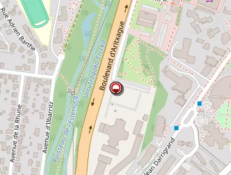 Carte de Communuaté D'agglomération Bab à Bayonne