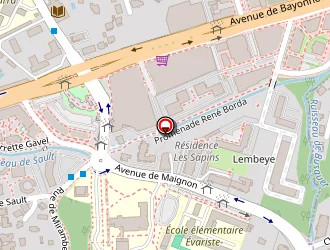 Carte de Ecole Primaire Evariste Gallois à Anglet