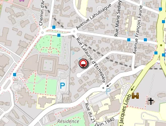 Carte de Clinique Delay à Bayonne