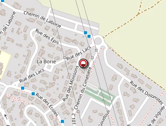 Carte de Becchio Electricité à Saubens