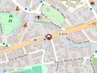 Carte de La Grignote à Anglet