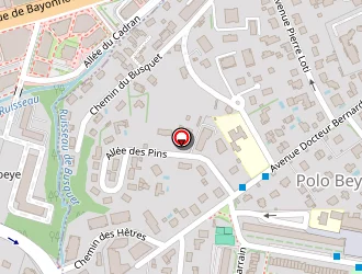 Carte de Pastor Geneviève à Bayonne