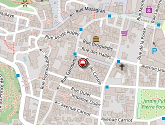 Carte de La Goutte D'eau à Biarritz